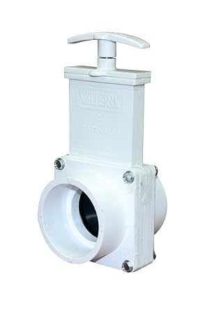 Valterra 6201 Pvc Gate Valve White 2 Slip Amazon Ca Industrial Scientific
