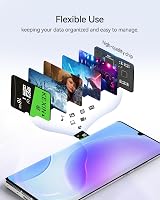 KEXIN 16GB Micro SD Card 5-Pack Class 10 UHS-I TF Card with Adapter view 4