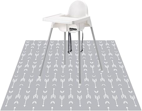 51inch Splat Mat for Under High Chair 
