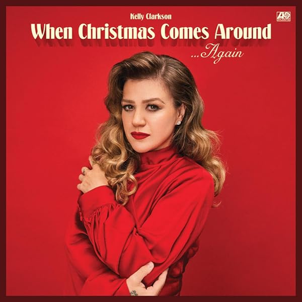 kelly clarkson red christmas dress Kelly Clarkson Stuns In Orange Dress & More During Holiday Special Hollywood Life