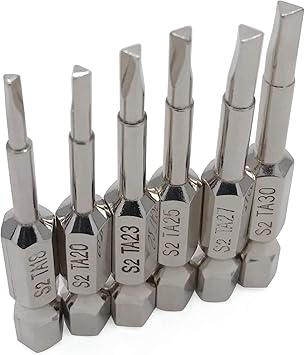 NGe Triangle Screwdriver Bit Set, 6 