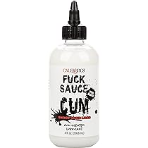 Amazon.com: CalExotics Fuck Sauce Cum Scented 8 fl. oz. - SE-2405 ...
