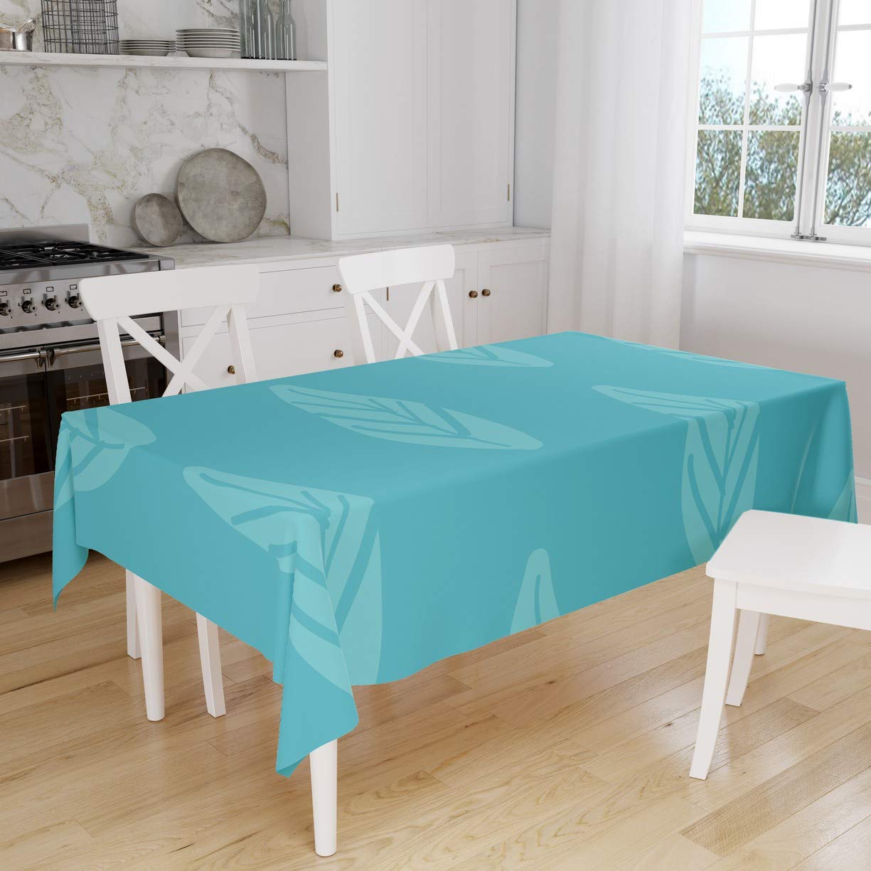 Bonamaison Kitchen Decoration, Tablecloth, 140cm x 160cm - Designed and Manufactured in Turkey