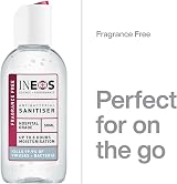 INEOS Sanitiser Pocket Gel 50 ml Fragrance Free Hospital Grade 12 Pack view 2