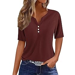Summer Tops for Women 2025 Trendy Vacation Short
