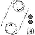 2-Pack Replacement Part for Masterbuilt Meat Probe, 9004190170 Temperature Probe Accessories Compatible with Masterbuilt Grav