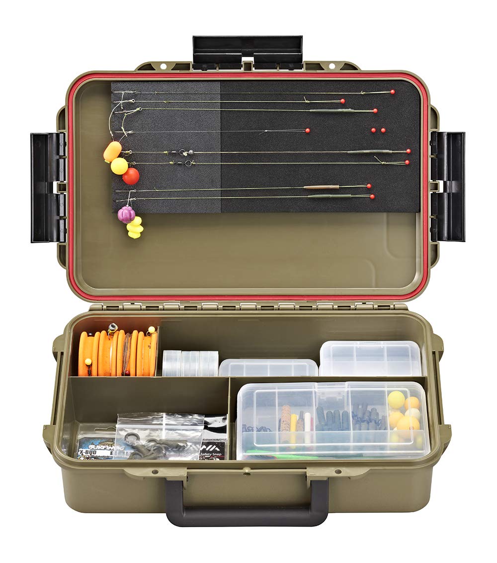 Plastic Panaro MAX004 Capture, Men's Fishing Case, Green, 316x195xh81