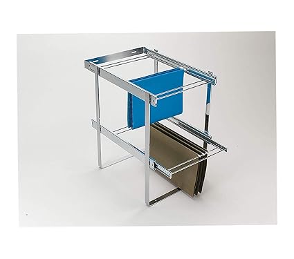 Amazon Com Home Decor Premium Chrome Two Tier File Drawer System