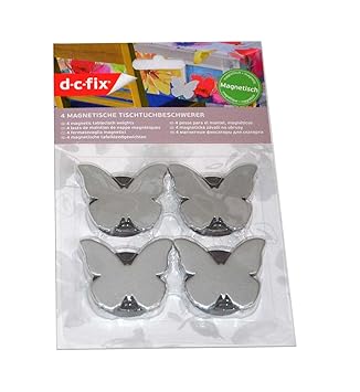 4 Tischtuchbeschwerer / Schmetterling mit Magnet
