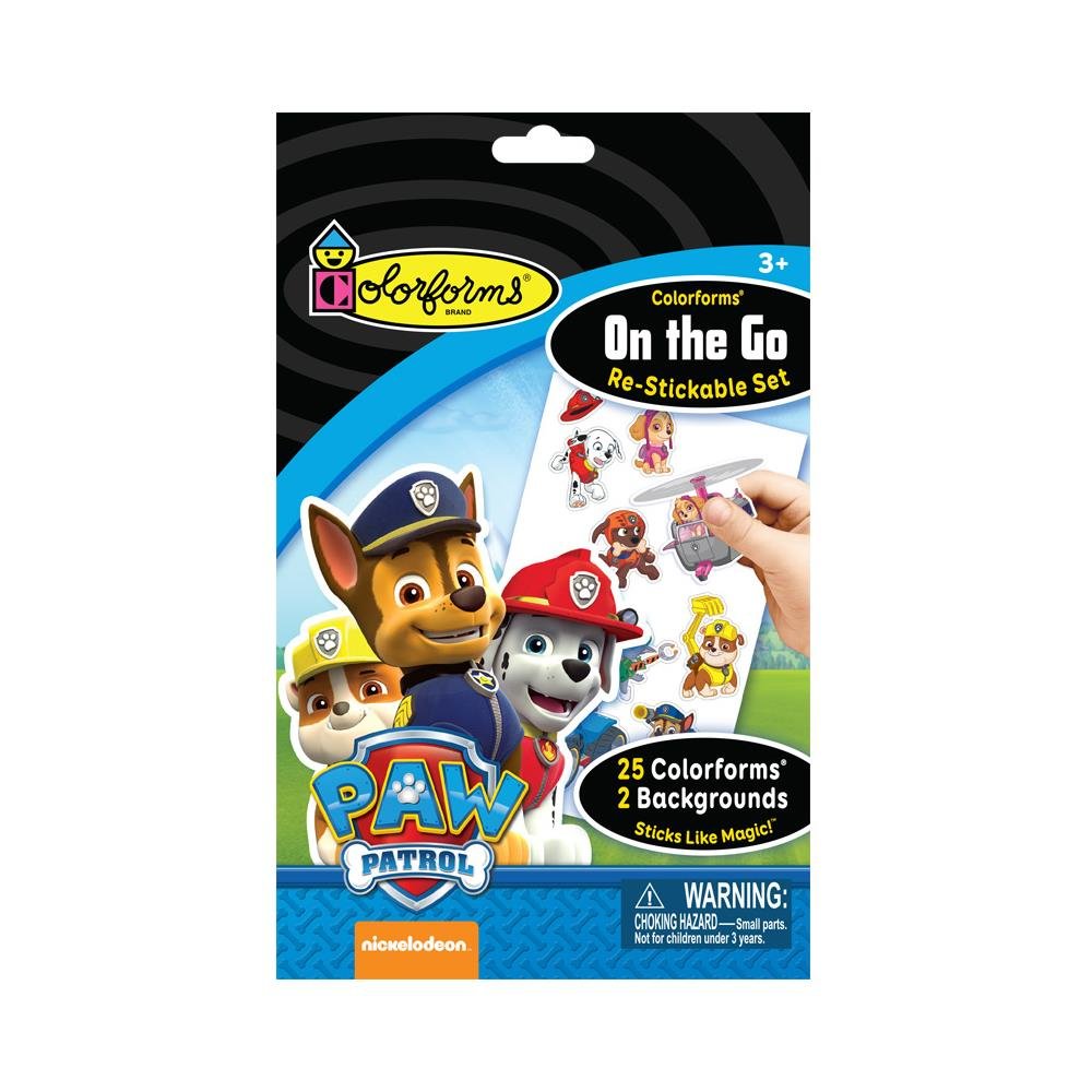 paw patrol colorforms