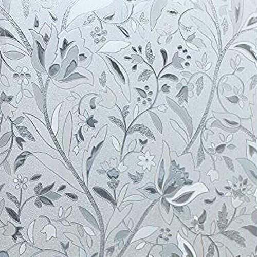 Big Little Goods No Glue Window Stickers,Static Cling Window Films Glass Stickers 17.7"x 78.7" (Z007)