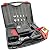 2015 Newest HyperPS Multi-function Vehicle Car Jump Starter Portable Power Bank Battery Charger Emergency Kit with LED Torch Flashlight, Survival Hammer & Blade + 150 PSI Air Compressor Tire Pump