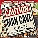 Man Cave 2020 12 x 12 Inch Monthly Square Wall Calendar by Hopper Studios, Humor Entertainment by 