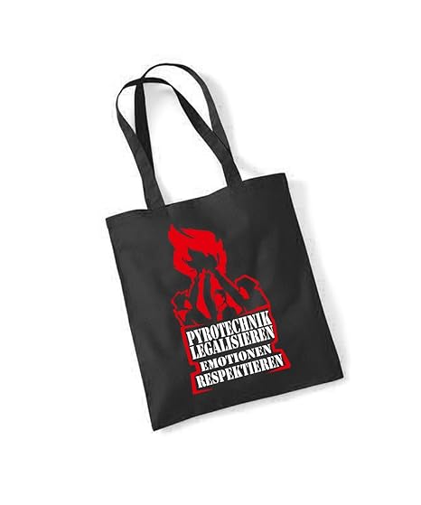 -- Pyrotechnik legalisieren -- Baumwolltasche