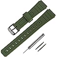 TPU Watch Strap Replacement for Casio F-91W/F-84/F-94/F-105/F-108/A-158watch bands for men and Women