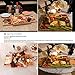 Sugarwood Home Cheese Board Set - stainless steel cheese knife set with two serving trays as part of the charcuterie board set; Perfect as house warming presents, wedding gifts, birthday gifts