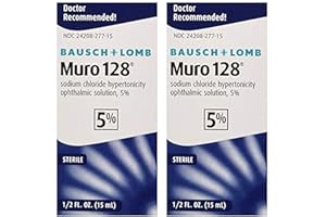 BAUSCH & LOMB PHARM *** Muro 128 5 Percent Solution 15ML- 2 Pack