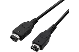 CSTESVN GBA SP Link Cable, 2 Player Game Link Cable Compatible with Nintendo Gameboy Advance SP/Gameboy Advance, 3.9Ft Black
