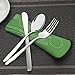 Kekow Stainless Steel Camping Cutlery Set 3-Piece (Knife, Fork, Spoon) Flatware Set