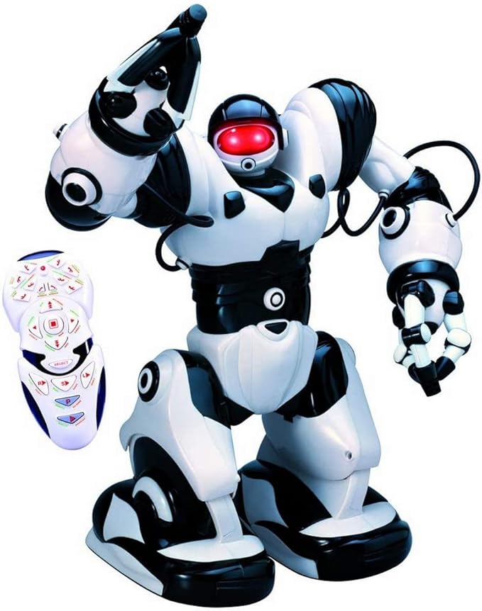 white robot toy 2000s
