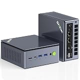 GMKtec Mini PC Gaming AMD Ryzen 7 PRO 6850U 32GB DDR5 1TB PCle SSD I226V Dual NIC LAN 2.5G Desktop Oculink Computer, Dual USB4, HDMI 2.1, USB-C M7 Ultra
