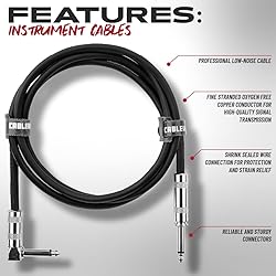 Cableworks by Gator Cases Backline Series 3-Pack of