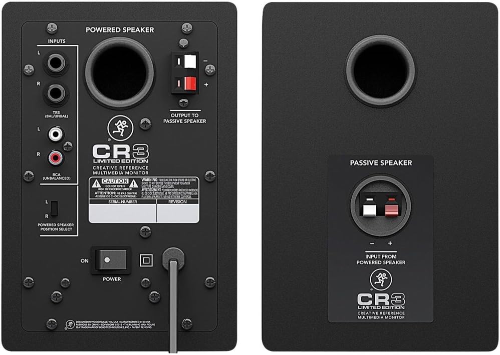 mackie cr3 limited edition gold trim