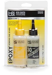 Bob Smith Industries BSI-205 Clear Slow-Cure Epoxy (4.5 oz. Combined)