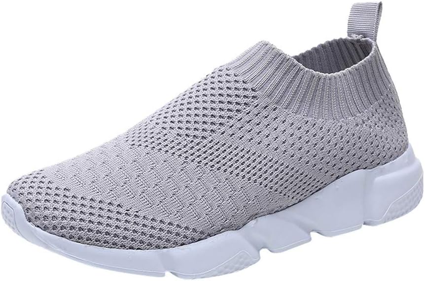 FORUU Women Outdoor Mesh Shoes Casual Slip On Comfortable Soles Running Sports Shoes