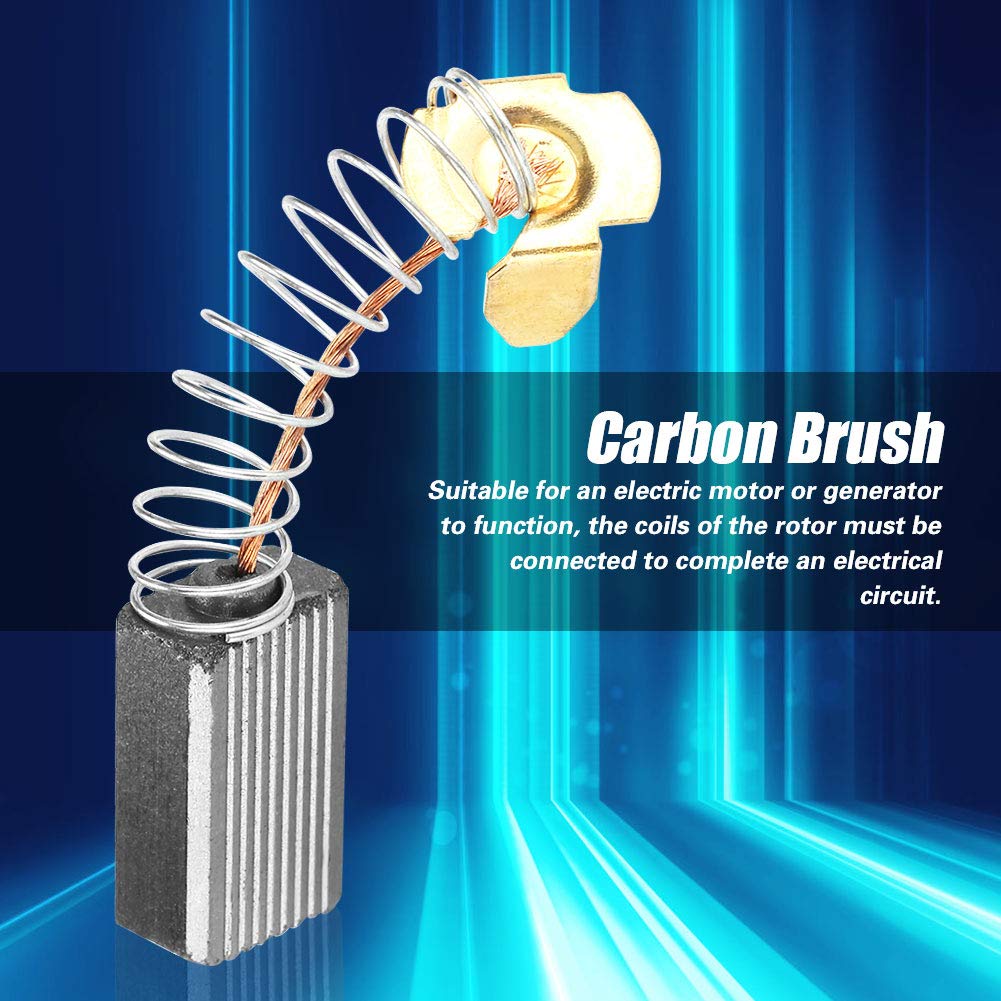 Carbon Brush, 20PCS 6 * 10 * 15mm 103 Motor Carbon Brush Conductive