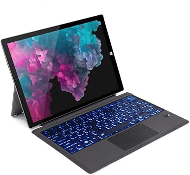 Amazon 新型 Surface Pro 7 Pro 6 Pro 17 Pro 5 キーボード 7色 バックライト付き Surface Pro 4 Pro 3 サーフェイス プロ6 Pro4 Pro5 タブレット ワイヤレス Bluetooth キーボード タッチパッド搭載 Surfacepro6 Surfacepro 5th Gen Pro4 Pro3兼用 Kmxdd