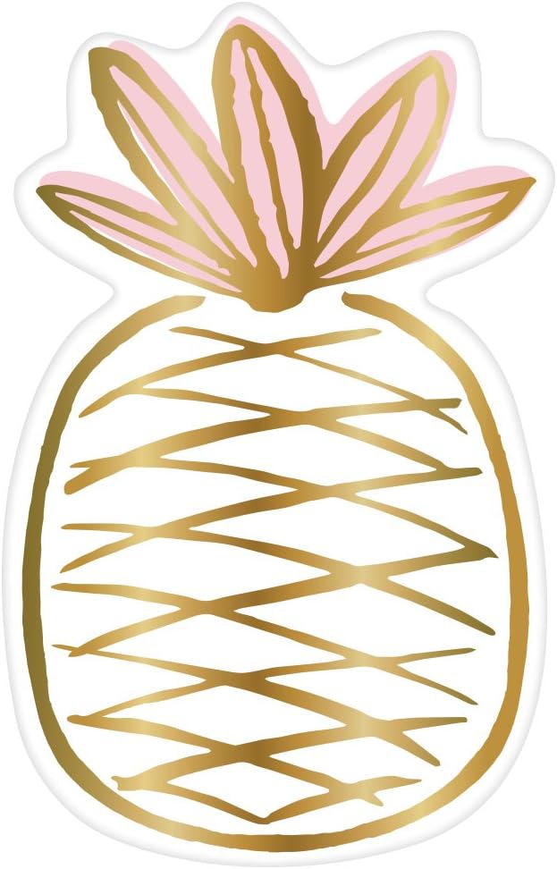 Luau Party Supplies Paper Plates Hawaiian Theme Party 6 x 9 Inches Pineapple Pk 16
