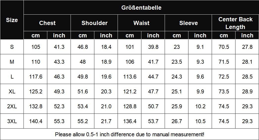 COOFANDY T Shirt Herren Baumwolle Herren Tshirt mit Knopfleiste Sommer Tee Männer Freizeit Shirt Regular Fit Dunkelgrau L 6