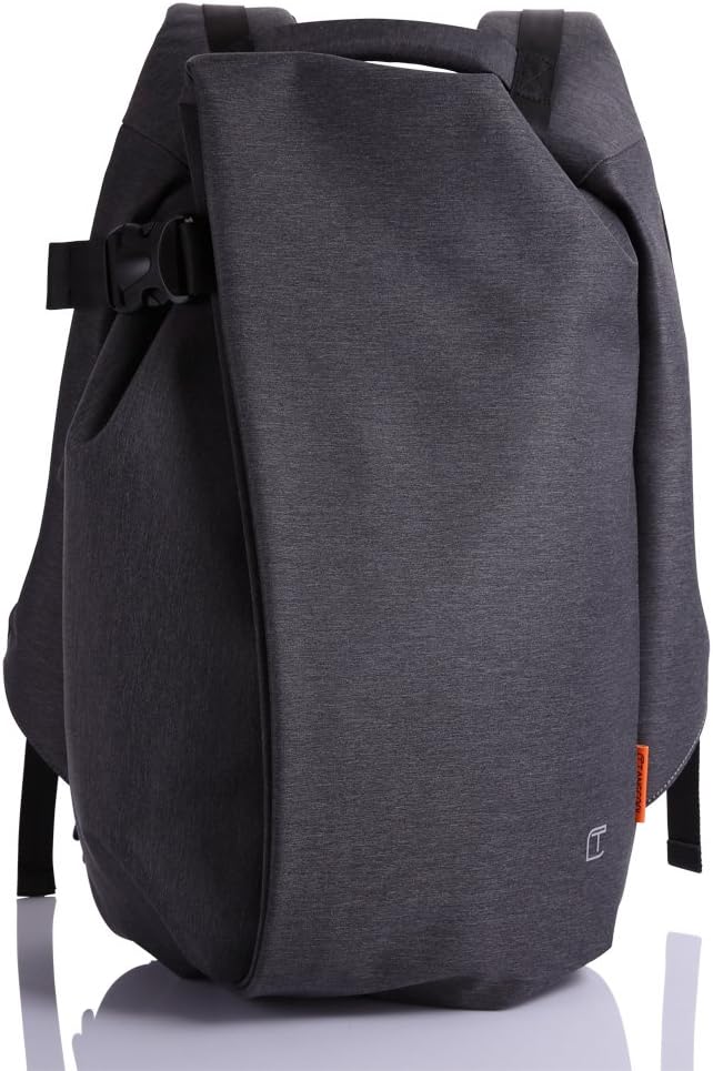 Anti-Theft Backpack, Laptop Backpack Casual Daypack with USB Charging Port Water-Resistant Lightweight Rucksack for 15 Inch Laptop for Women and Mens, Black