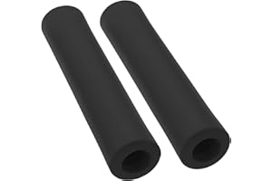 SAUTOP 1 Pair Mountain Bike Handlebar Grips,Bicycle Ultralight High Density Foam Silicone Sponge Handlebar Grip,Anti-Slip,Shock-Absorbing,Super Soft Bike End Grips