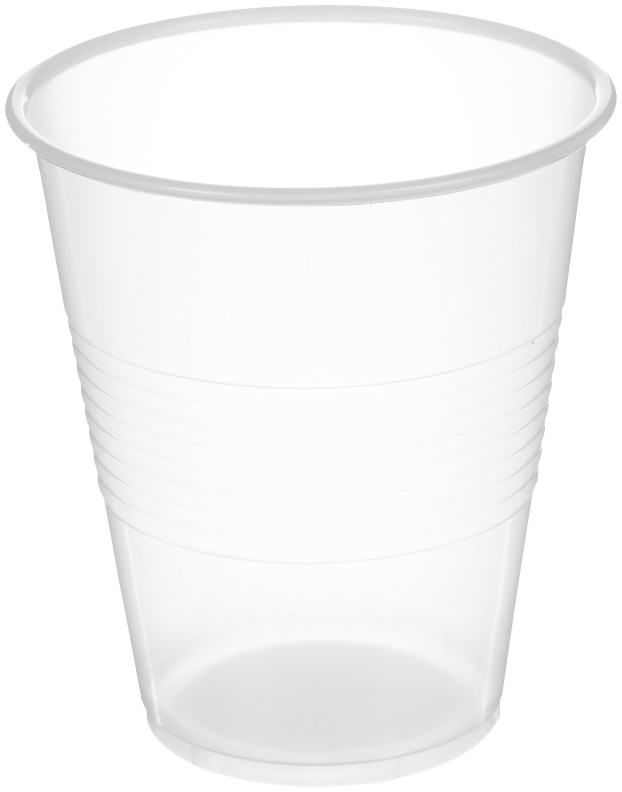 Amazon Basics Plastic Cups, Translucent, 7 Ounce, Pack of 500