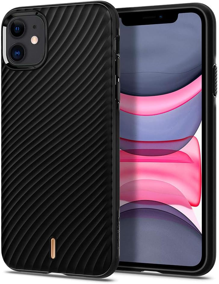 CYRILL Wave Shell Designed for Apple iPhone 11 Case (2019) - Black