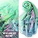 STORY OF SHANGHAI Womens 100% Mulberry Silk Head Scarf For Hair Ladies Silk Floral Scarf Gift for Mother Valentine's Day