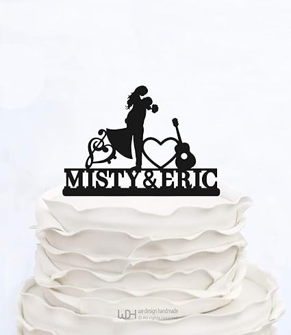 Estherbur87 Note De Musique Cake Topper Initiales Cake Topkey Couche De Mariage Gateau De Mariage D Co Gateau De Mariage Personnalis D Co Gateau De Mariage Personnalis Fabriqu En Italie Amazon Fr Cuisine Maison