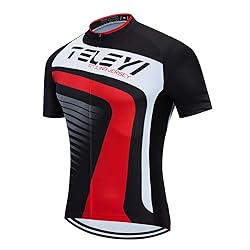 Cycling Jersey Men, Summer Short Sleeved Bike