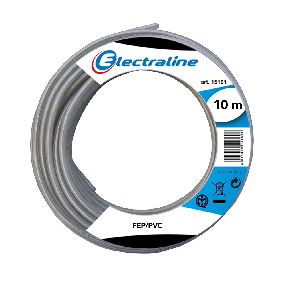 FEP/PVC Cable 2 x 075 10 MM-Mt-Transparent