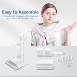 KDD Headphone Stand Controller Holder White Aluminum Bar Universal Storage view 7