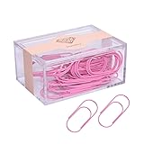 Cute Jumbo Paper Clips, Multibey 2" Non-Skid