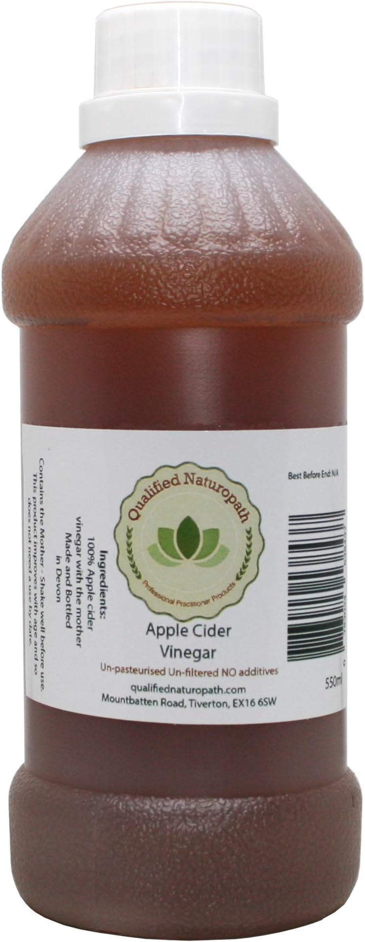 Apple Cider Vinegar 500ml (with 'The Mother') – Unpasteurised | Unfiltered | Undiluted
