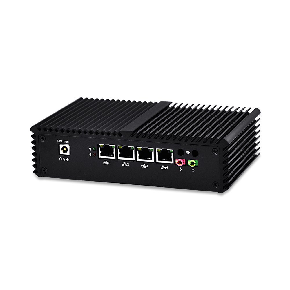 4X LAN Mini PC with 4Gb Ram 32Gb SSD, Intel Core i5 Processor, Fanless Mini PC OPNsense, Sophos, Vyo