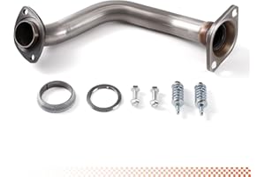 VIMLUK 52592 Stainless Steel Exhaust Front Pipe Exhaust Pipe Compatible with 2013-2018 Toyota RAV4 2.5L Part No.17401-36010 (