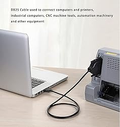 JUXINICE DB25 Male to Male Cable 3 feet, 26awg