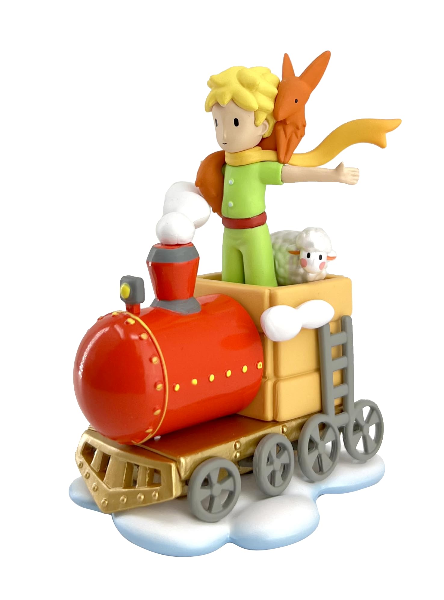 Plastoy The Little Prince and Friends on the Train Figurine