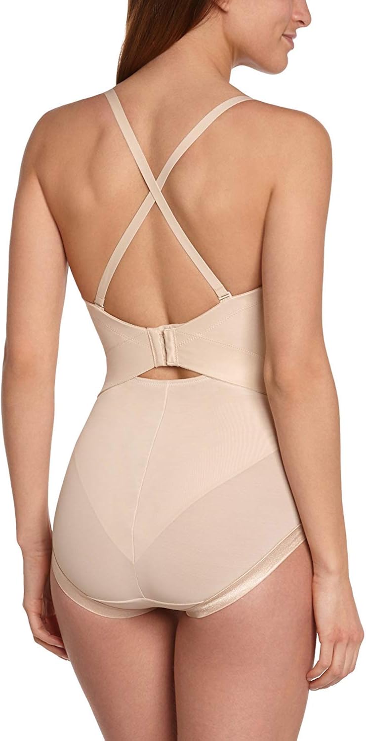 Maidenform Women's Body Shaper With Built-In Bra & Anti-Static Shapewear FL1256 at  Women’s Clothing store