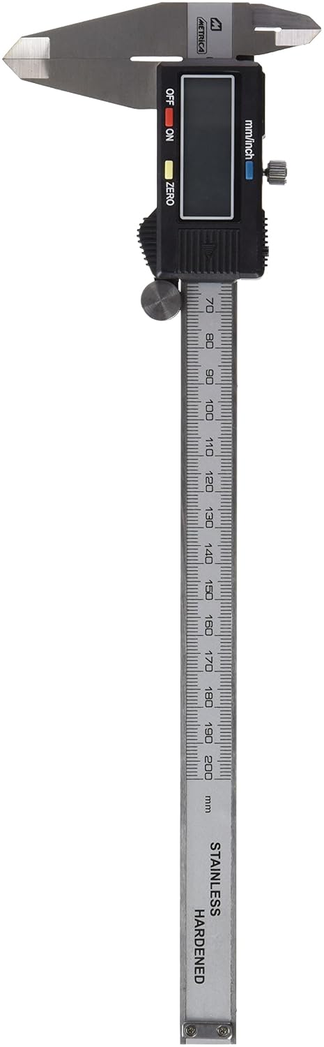Metrica 10008 0.01mm Digital Caliper, gray